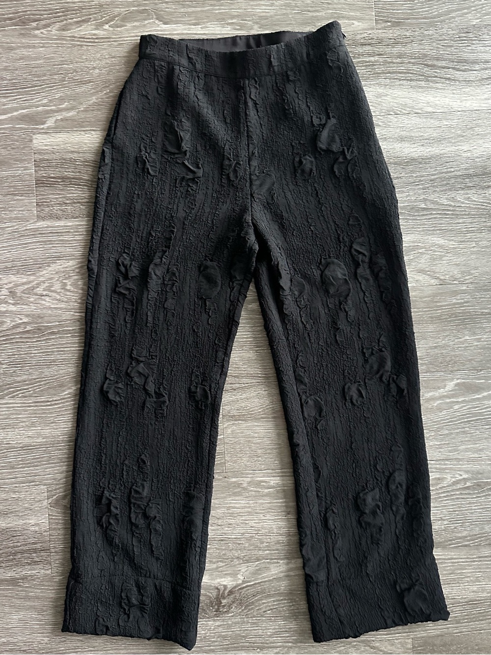 LPA Textured Straight Leg Pants Size M